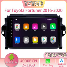 Multimedia For Toyota Fortuner 2016-2020 Radio Car GPS Carplay Stereo Navi Video