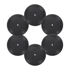 6Pcs Blank Vinyl Records 7 Inch Fake Record Vintage Decoration