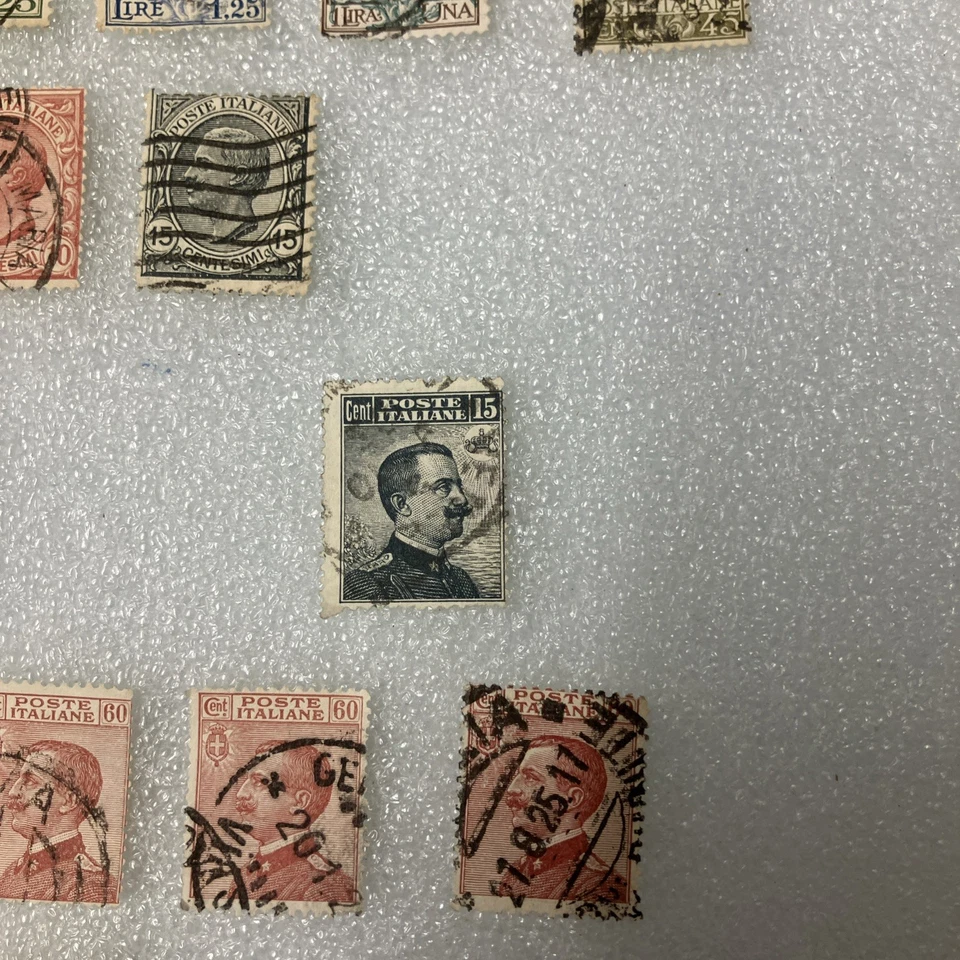 22 USED Antique Mixed Italy King VEIII Stamps, 1901-1924, Nice Deal- LOOK! - Image 3 of 4