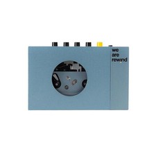 We Are Rewind Portable Cassette Player - Blue (Kurt)