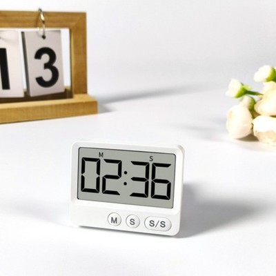 Countdown Timer Uhr für Küche mit 99min 59sec Reichweite und LCD Anzeige