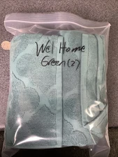 Wel Home by Welspun Bath Mats - 2 Pack (Green) M49B