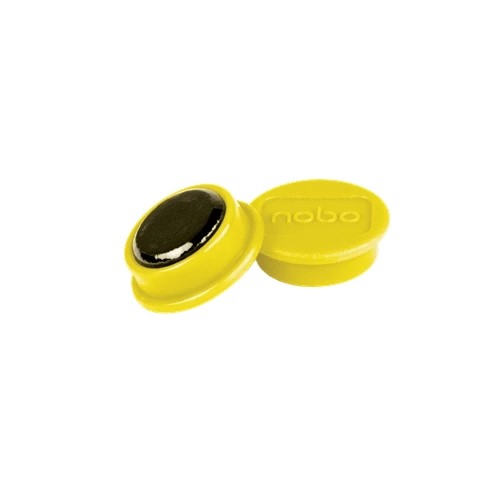 Nobo Magnetic Whiteboard Magnets 10 Pack 13mm Coloured Magnets 1915288