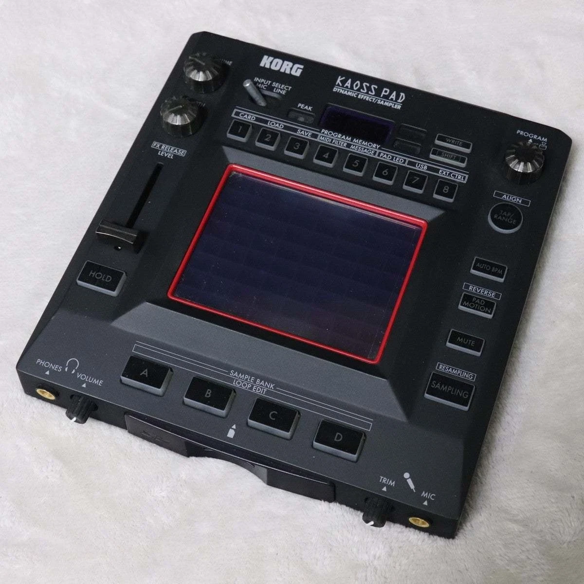 KORG Kaoss Pad KP3 Dynamic Effect Sampler XY Touchpad DJ w/Box