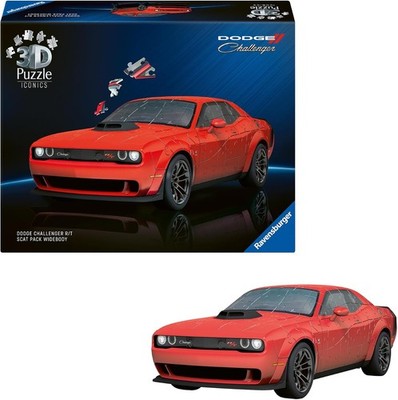 Ravensburger 3D Puzzle Iconics: 12008036 Dodge Challenger R/T Scat Pack Widebody