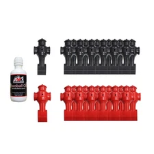 Game Room Guys Foosball Oil with Full Set Shelti Foosball Men