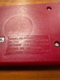 Nintendo Game & Watch 1st Ver. BALL AC-01 Wide Screen LCD Electronics Japan Rare