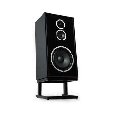 KLH Model Five Vintage-Styled Stand-Mount Speaker - Matte Black, Sold Individ...