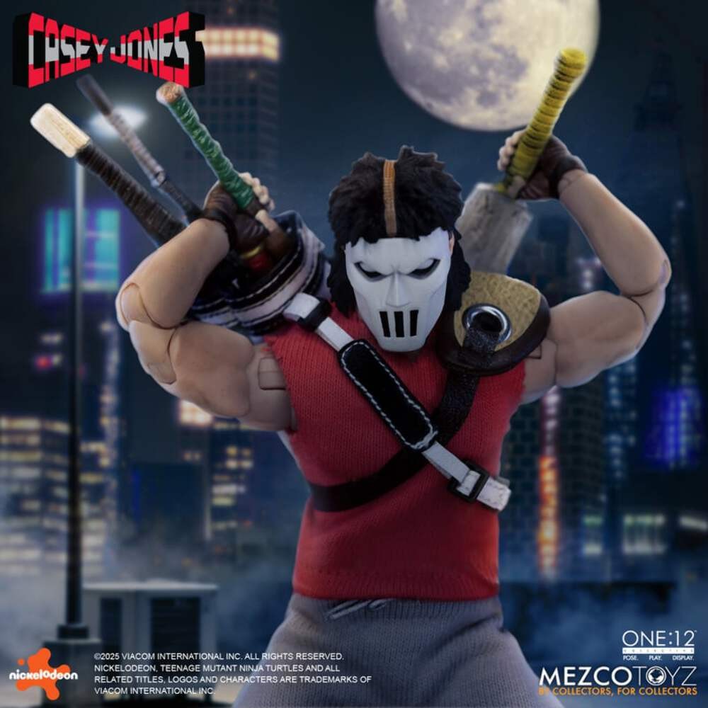 Mezco Toyz 1/12 TMNT ケイシー ジョーンズ 未開封新品 Mezco Toyz ONE:12 Collective Casey Jones Action Figure USA SELLER