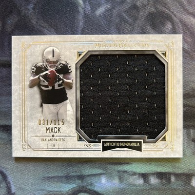 Khalil Mack - Museum Jumbo Relic /115 - 2014 Topps Museum Collection - Raiders