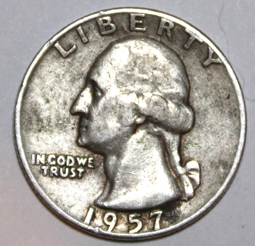 1957-D Washington Quarter - Extra Fine - #1180EA