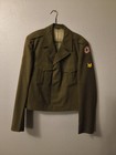 WWIIUS Army UniformIke JacketService ForcesMeritorious 42XL Pants34XL35 Beret5.5 — photo 1