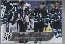 2024-25 Upper Deck Game Dated Moments /1199 Will Smith #14 Rookie RC