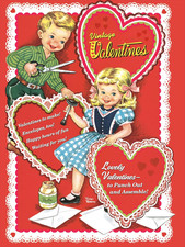 Vintage Valentines (Press Out Book)
