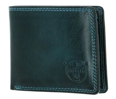 CHIEMSEE Leather Wallet Geldbörse Petrol petrol Neu - Bild 1 von 4