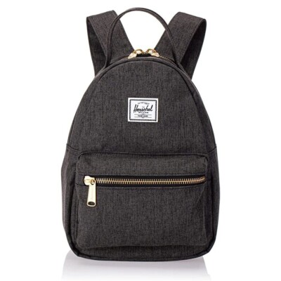 Herschel Nova Backpack Black Crosshatch Small 17.0 L