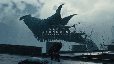 Anime death stranding sam video games creature rain Play Gaming Mat Desk