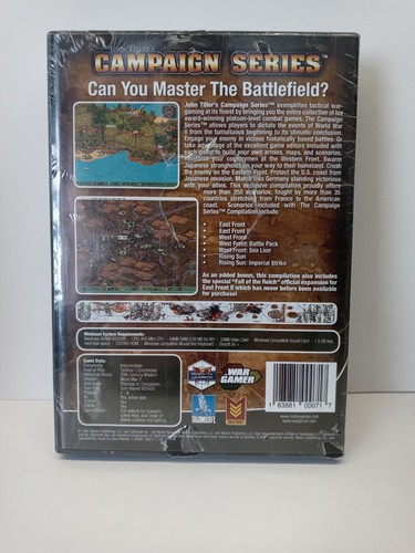 John Tiller's Campaign Series (PC, 2008) strategia di guerra Talonsoft - Foto 2 di 4