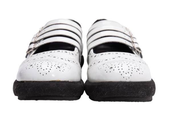 tricot COMME des GARCONS Patent Leather Wingtip 4 Strap