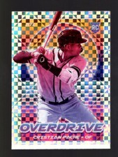 2021 CHRONICLES OVERDRIVE BUILDING BLOCKS PRIZM #11 CRISTIAN PACHE RC ATHELTICS
