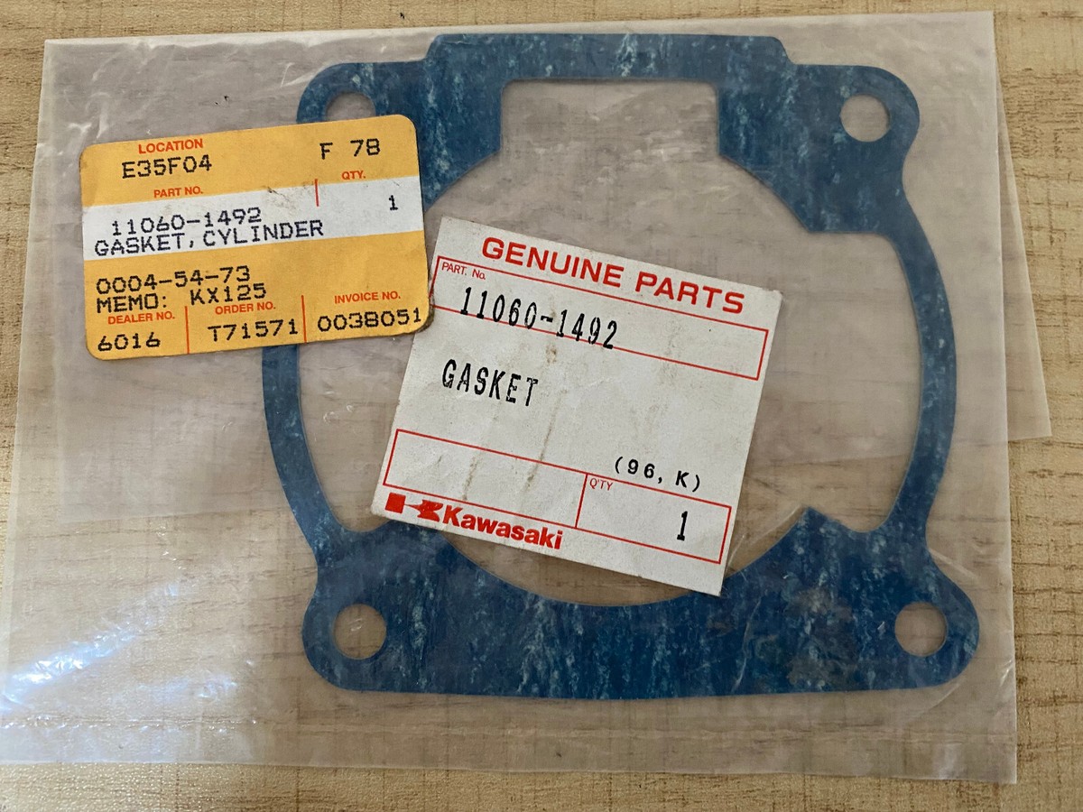 こたんこ NOS 1982 - 1987 Kawasaki KX125 KX 125 Engine Cylinder Gasket Part