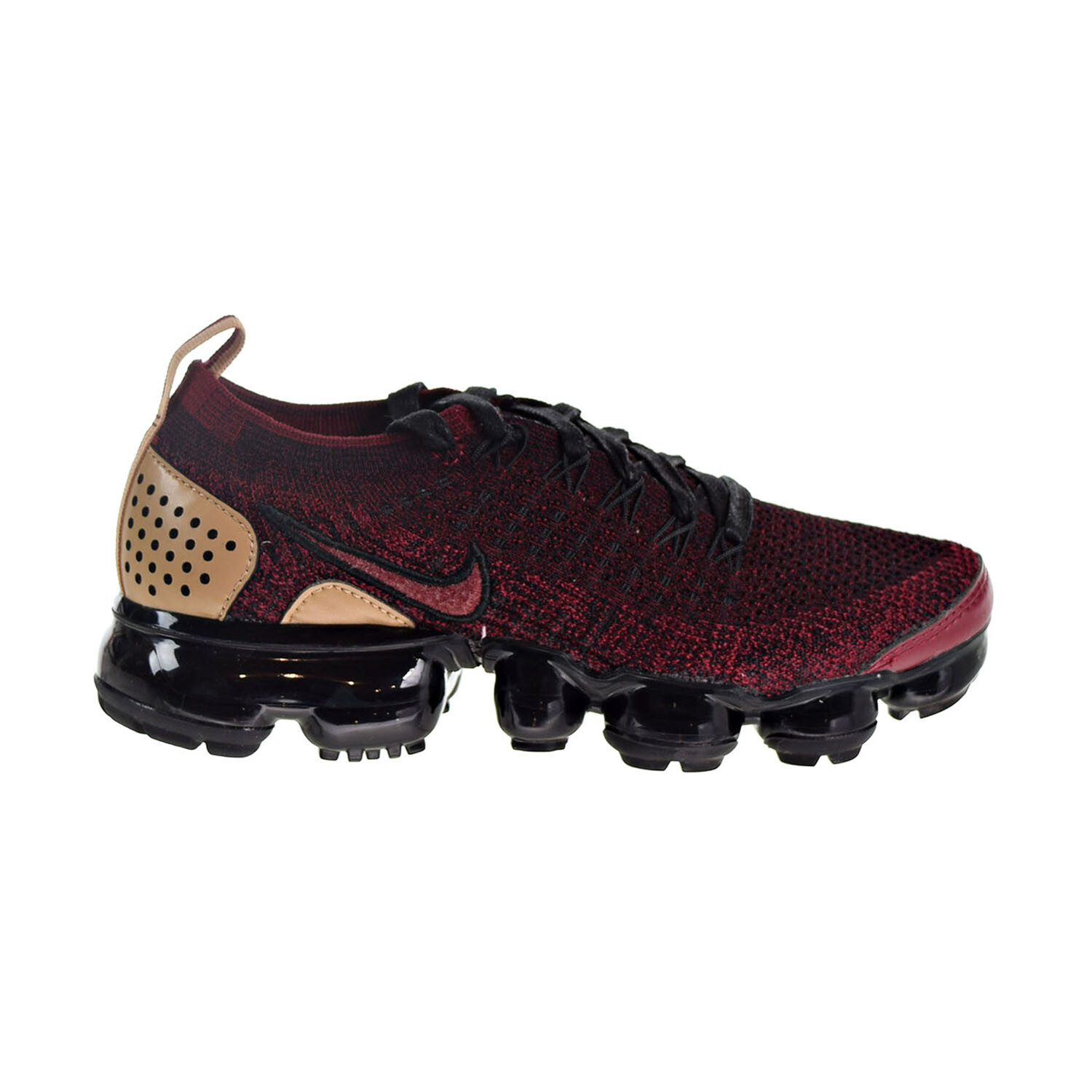 nike air vapormax flyknit red and black