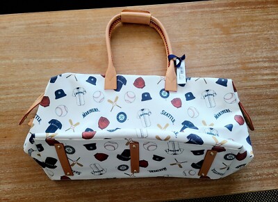 Dooney & Bourke Seattle Mariners Backpack NEW Dooney And Burke Seattle Mariners Duffle Bag MLB Purse  main image 4