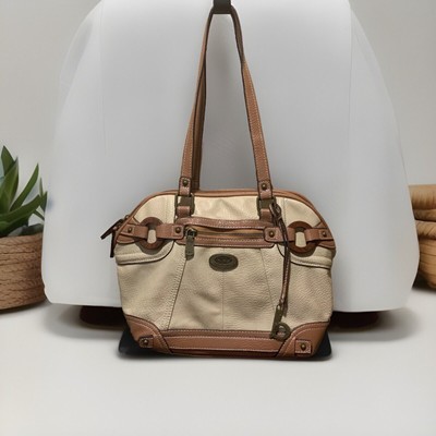 BOC Born Concepts Tan Brown Shoulder Bag Zip Close Purse
