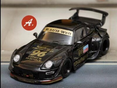 PORSCHE 911 - RWB 993 GT - #96 Charlene - black - Street Weapon 1