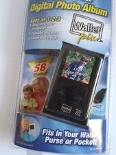 DIGITAL PHOTO ALBUM AS SEEN ON TV WALLET PIX NEW IN PACKAGE Black