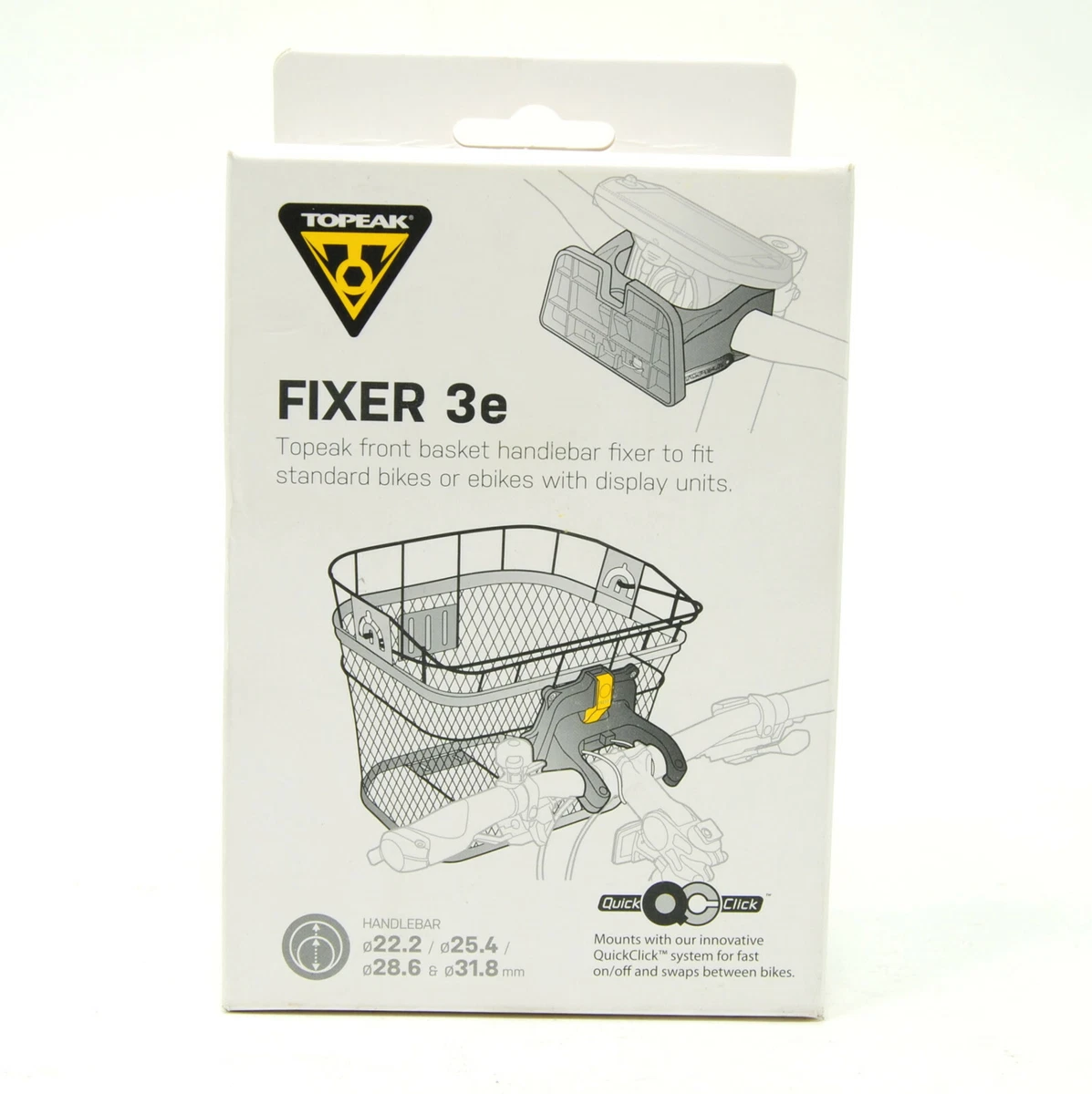Topeak front basket with fixer 3e new arrivals