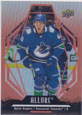 2022/23 ALLURE..QUINN HUGHES..SUNRISE..CARD # 96..CANUCKS..FREE COMBINED SHIP