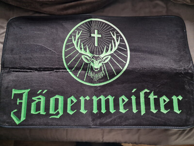 1x schöne Matte/Teppich von Jägermeister, ca 80x50cm, Neu & unbenutzt