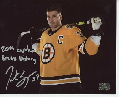 bergeron signed jersey