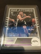 Panini Chronicles Classics Keldon Johnson Base Purple SSP Spurs /49
