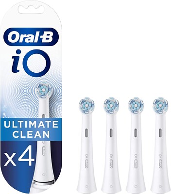 Oral-B iO Ultimate Cleaning Electric Toothbrush Heads - 4 Heads
