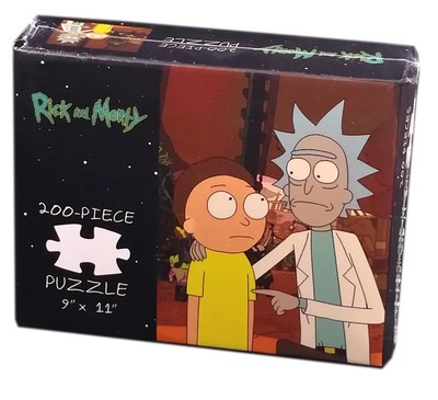 Rick and Morty 200 Piece Puzzle Rickmancing the Stone