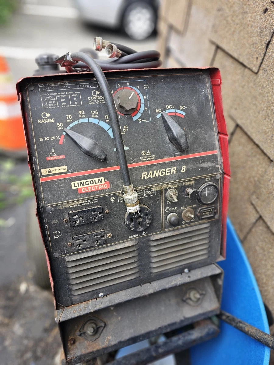 lincoln ranger 8 welder generator