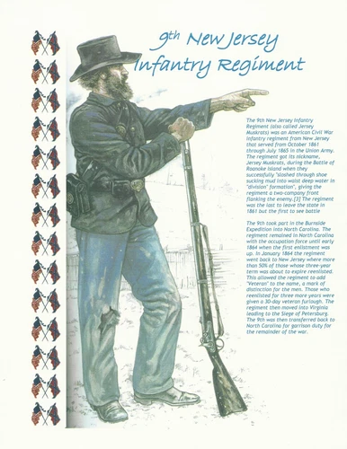 Civil War History of the 9th New Jersey Infantry Regiment