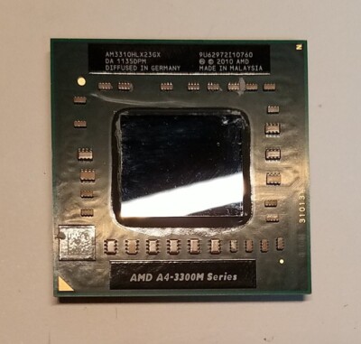 AMD A4-3300M 1.9GHz Dual-Core (AM331OHLX23GX) Processor