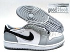 NIKE AIR JORDAN 1 RETRO LOW OG BARONS WHITE/BLACK-GREY SZ MEN'S 8.5 [CZ0790-110]