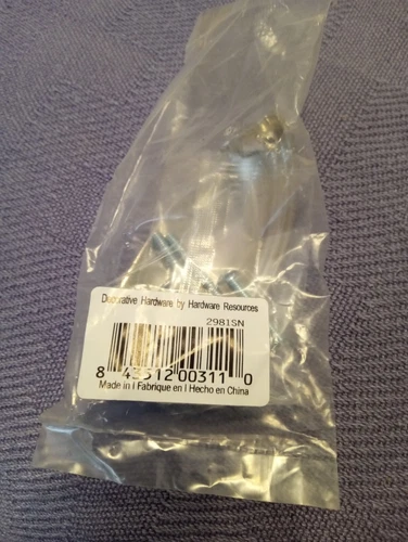 5 Pk Elements Hardware Resources 2981 Florence 3" C to C Satin Nickle Cup Pull - Picture 3 of 3