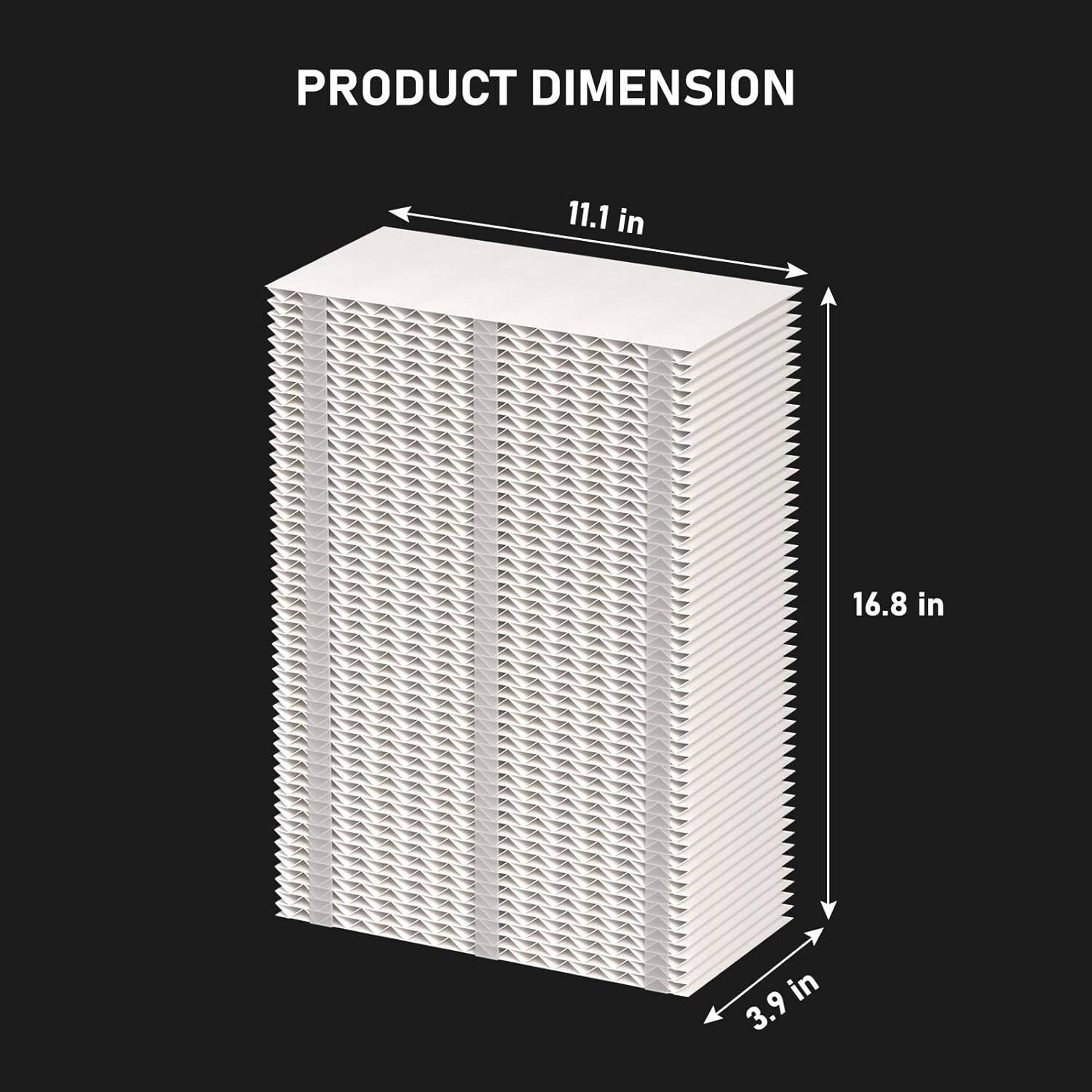 2 Pack 1045 Humidifier Super Wick Filter Compatible Essick Air AIRCARE