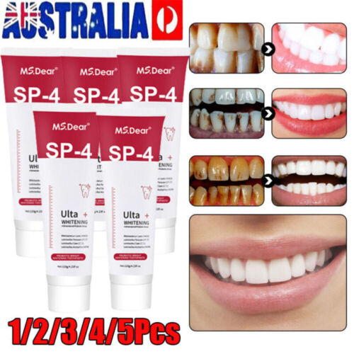 5/3X Sp-4 Probiotics Whitening Toothpaste, Brightening&Stain Removing Toothpaste - Picture 1 of 28
