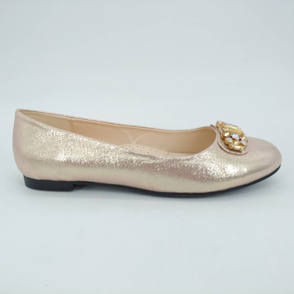 beaded ballet flats