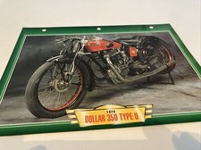 Dollar 350 type U 1926 fiche carte moto passion collection Atlas