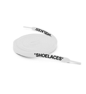 Flat  SHOELACES  Laces Off White The Ten AJ AF1 Air Air Force 1 AJ1