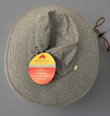 SOLAR escape UV 50+ Explorer Boonie Bucket Hat Lightweight  display picture 1