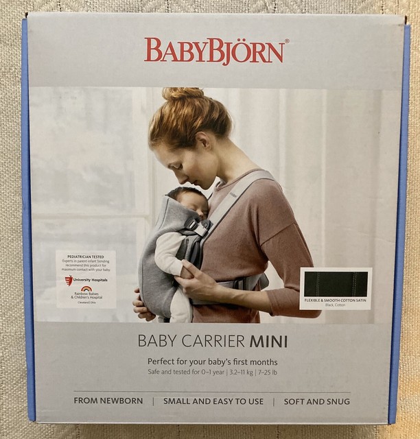 baby bjorn black red