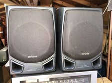 Aiwa SX-NV2100 Speakers - twin ducted bass 2 way TESTED set 2